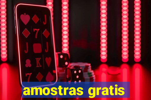 amostras gratis